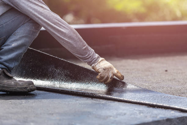 Professional Emergency Waterproofing technician working in Nunda, NY